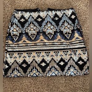 Sequin skirt